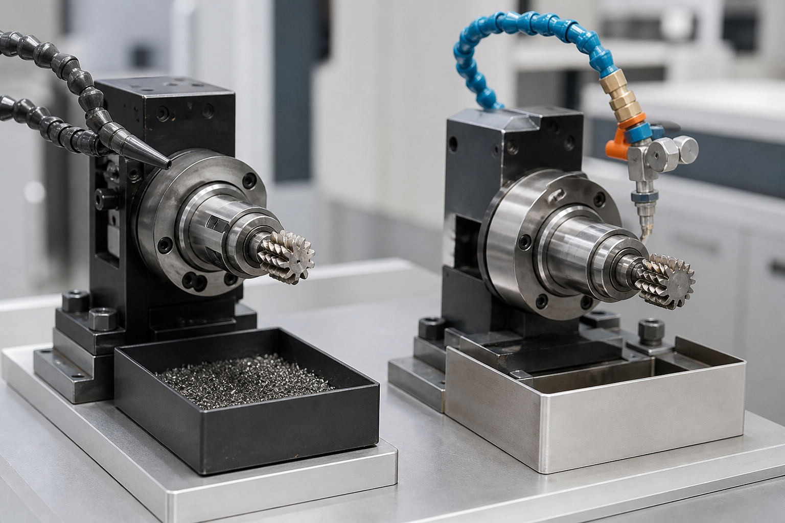 Dry or Oil-Cooled Gear Hobbing: A Tool-Selection Checklist