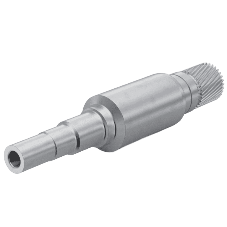 Nobeve gear hobbing quality report showing cumulative pitch error (Fp) and adjacent pitch error (fpt) curves to verify DIN AAA precision