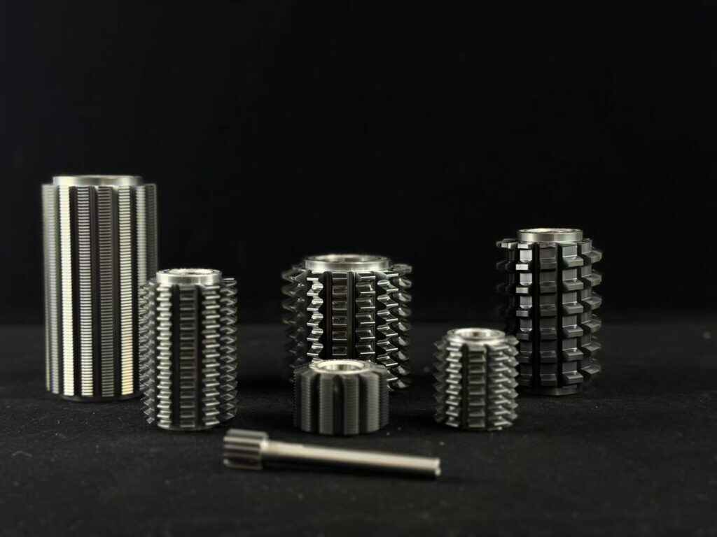 solid carbide gear hob for automotive transmission gear cutting