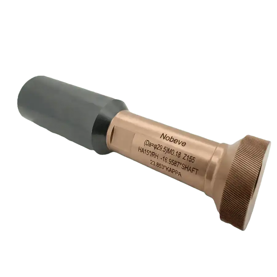 Nobeve W-Series Solid Carbide Power Skiving tools for high-efficiency internal and external gear generation.